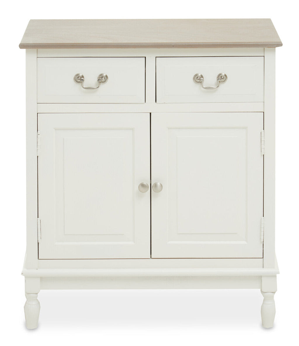 2 Drawer White Sideboard | Heritage