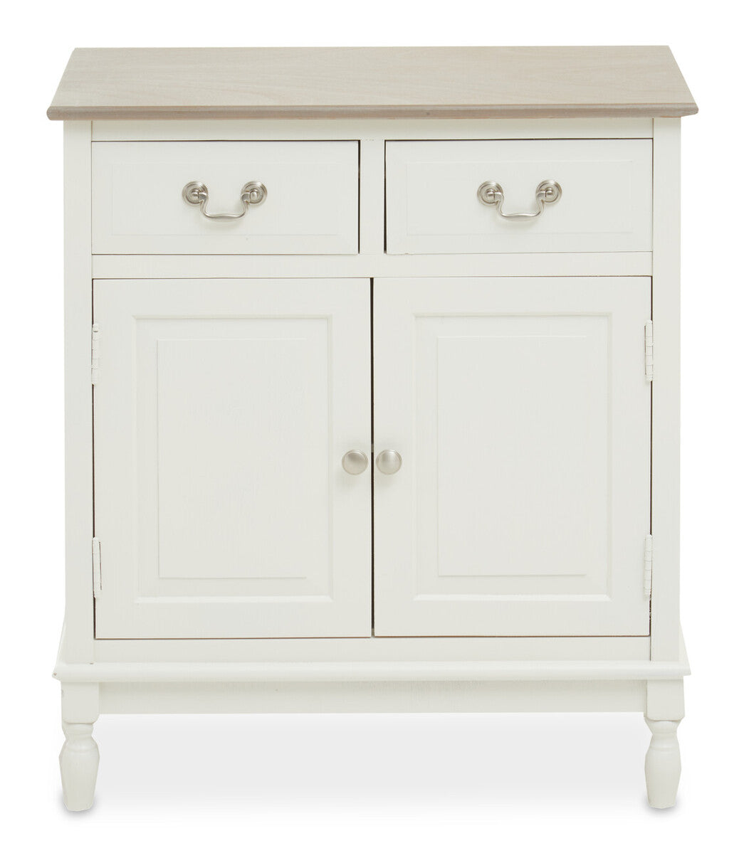 2 Drawer White Sideboard | Heritage