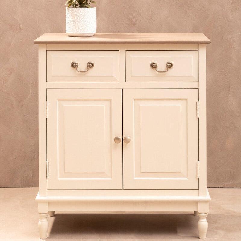2 Drawer White Sideboard | Heritage