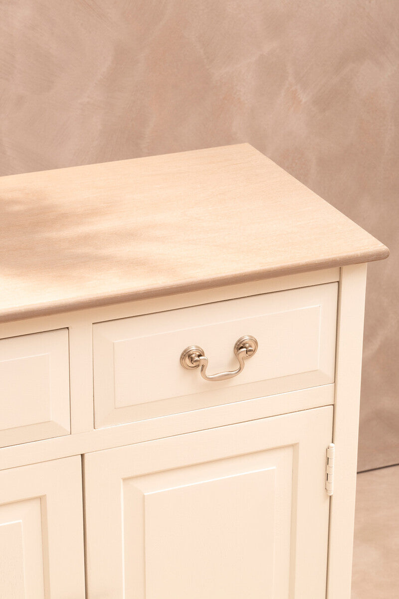 2 Drawer White Sideboard | Heritage