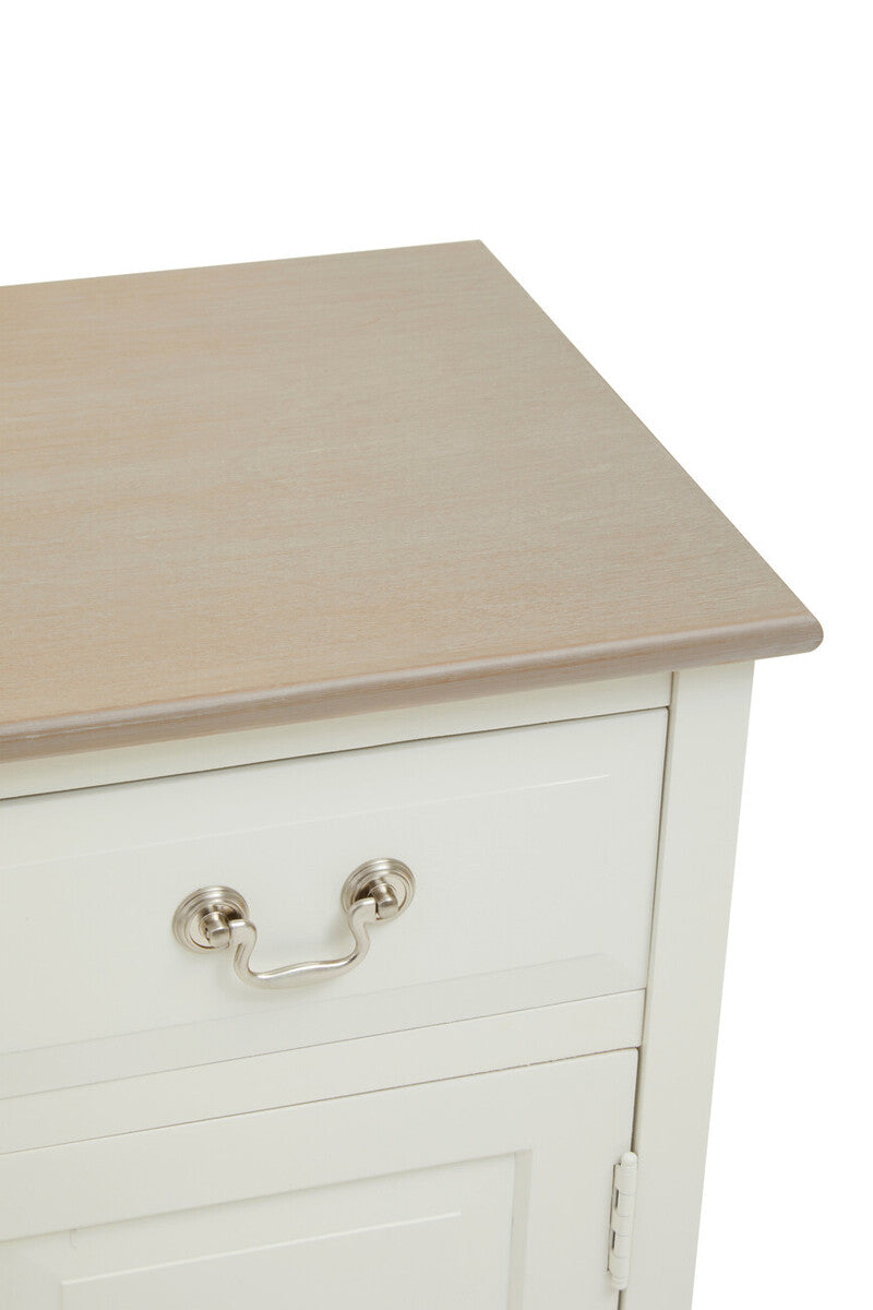 2 Drawer White Sideboard | Heritage