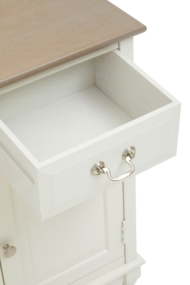 2 Drawer White Sideboard | Heritage