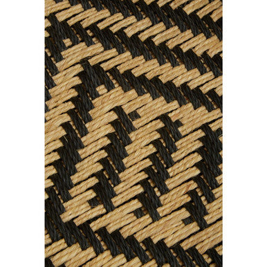 Natural and Black Chair and Stool | Rowan