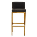 Black and Gold Finish Bar Chair | Baina