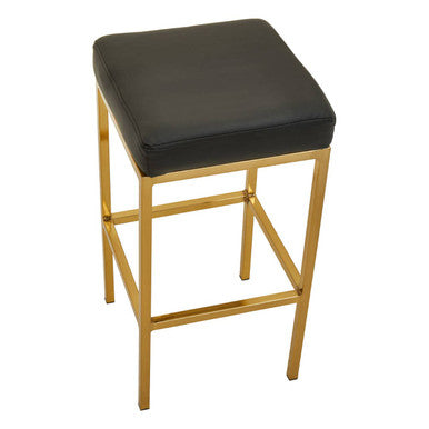 Black and Gold Finish Bar Stool | Baina