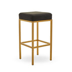 Black and Gold Finish Bar Stool | Baina