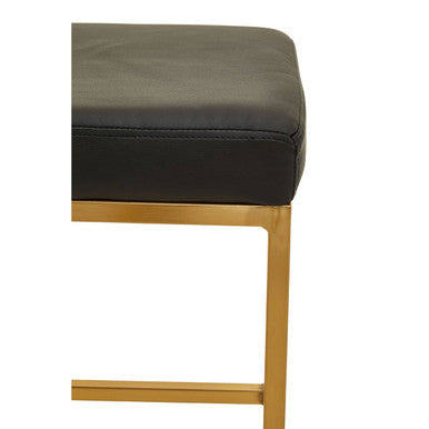 Black and Gold Finish Bar Stool | Baina