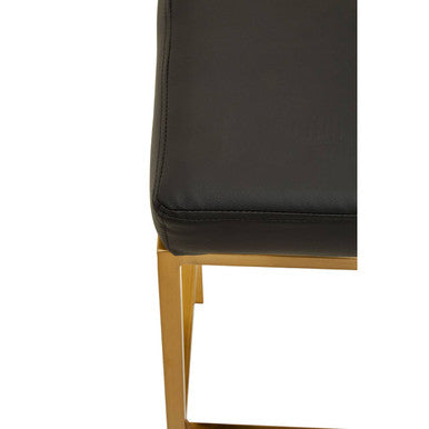 Black and Gold Finish Bar Stool | Baina