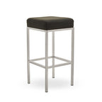 Black and Chrome Finish Bar Stool | Baina