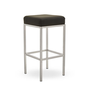 Black and Chrome Finish Bar Stool | Baina