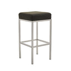 Black and Chrome Finish Bar Stool | Baina