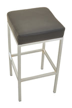 Dark Grey and Chrome Finish Bar Stool | Baina