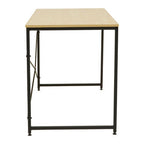 Light Oak Veneer Effect Top Desk | Laxton