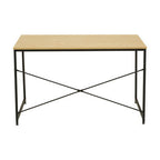 Light Oak Veneer Effect Top Desk | Laxton