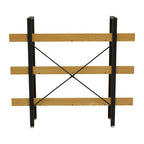 3 Tier Light Oak Effect Shelving Unit | Laxton