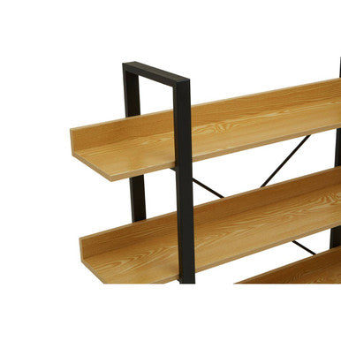 3 Tier Light Oak Effect Shelving Unit | Laxton