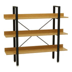 3 Tier Light Oak Effect Shelving Unit | Laxton