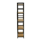 5 Tier Light Oak Effect Shelf Unit | Laxton