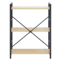 3 Tier Light Oak Effect Shelf Unit | Laxton