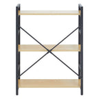 3 Tier Light Oak Effect Shelf Unit | Laxton