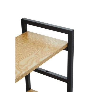 3 Tier Light Oak Effect Shelf Unit | Laxton