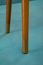 Brown Natural Wood Veneer Console Table with 2 Storage Drawers | Frida