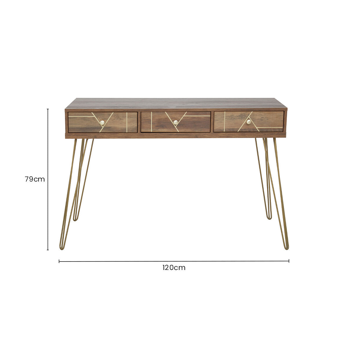 Three Drawer Desk | Flori