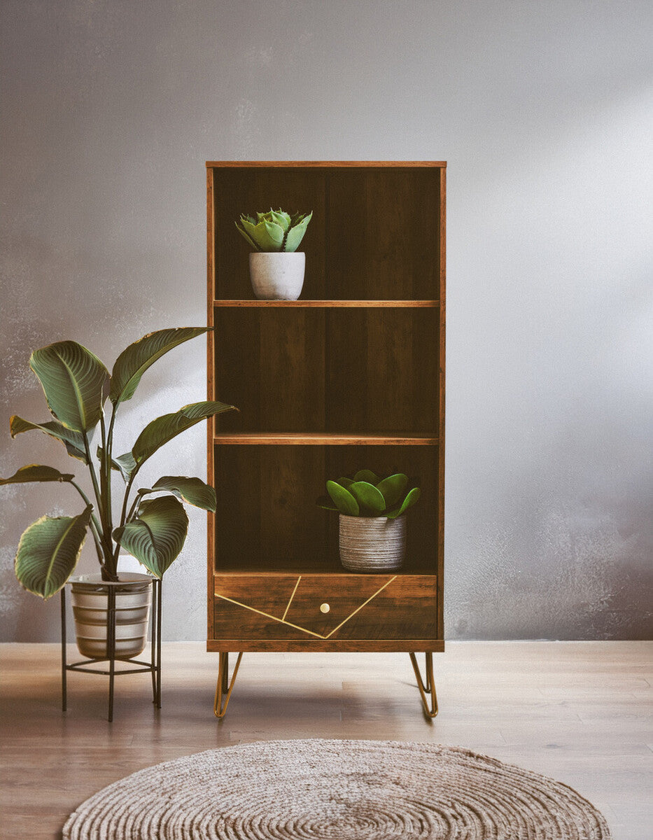 3 Tier Shelving Unit with Drawer | Flori