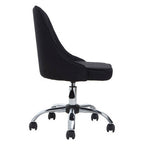 Black Fabric Home Office Chair | Alexi