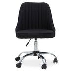 Black Fabric Home Office Chair | Alexi