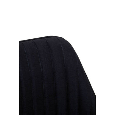 Black Fabric Home Office Chair | Alexi