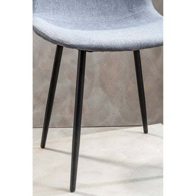 Grey Fabric Dining Chair | Salford