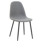 Mink Fabric Dining Chair | Salford