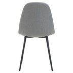 Mink Fabric Dining Chair | Salford