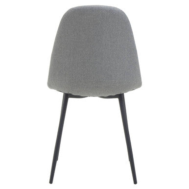 Mink Fabric Dining Chair | Salford