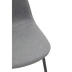 Mink Fabric Dining Chair | Salford