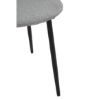 Mink Fabric Dining Chair | Salford