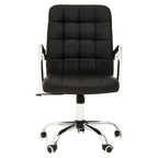 Black Tufted Home Office Chair | Brent