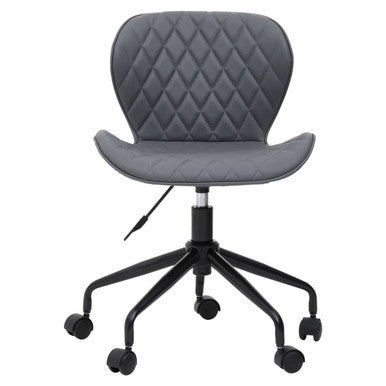 Grey and Black Home Office Chair | Brent
