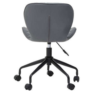 Grey and Black Home Office Chair | Brent