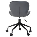 Grey and Black Home Office Chair | Brent