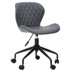 Grey and Black Home Office Chair | Brent
