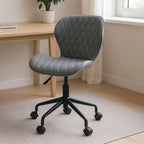 Grey and Black Home Office Chair | Brent