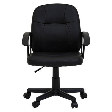Black Small Home Office Chair | Brent