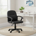 Black Small Home Office Chair | Brent