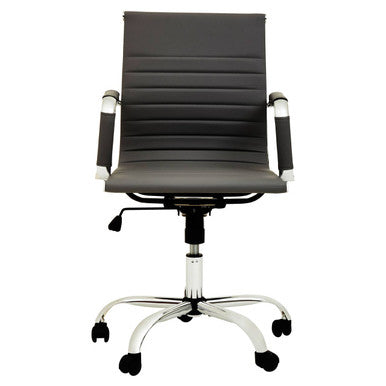 Black Low Back Home Office Chair | Brent