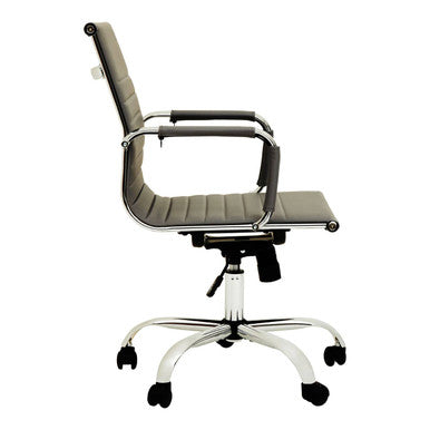 Black Low Back Home Office Chair | Brent