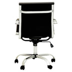 Black Low Back Home Office Chair | Brent