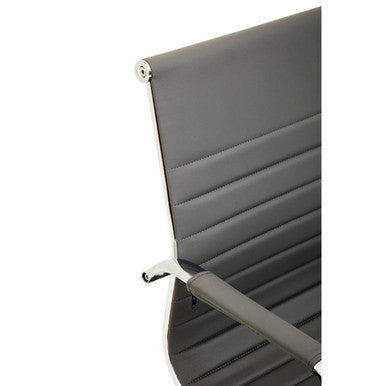 Black Low Back Home Office Chair | Brent
