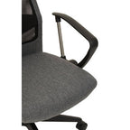 Black Mesh and Grey Fabric Home Office Chair | Brent